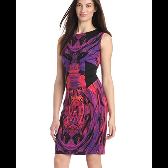 JAX Berry multi dress - Picture 1 of 8